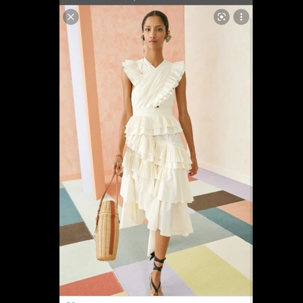 Ulla Johnson - Aurore Dress - Blanc - Size 4